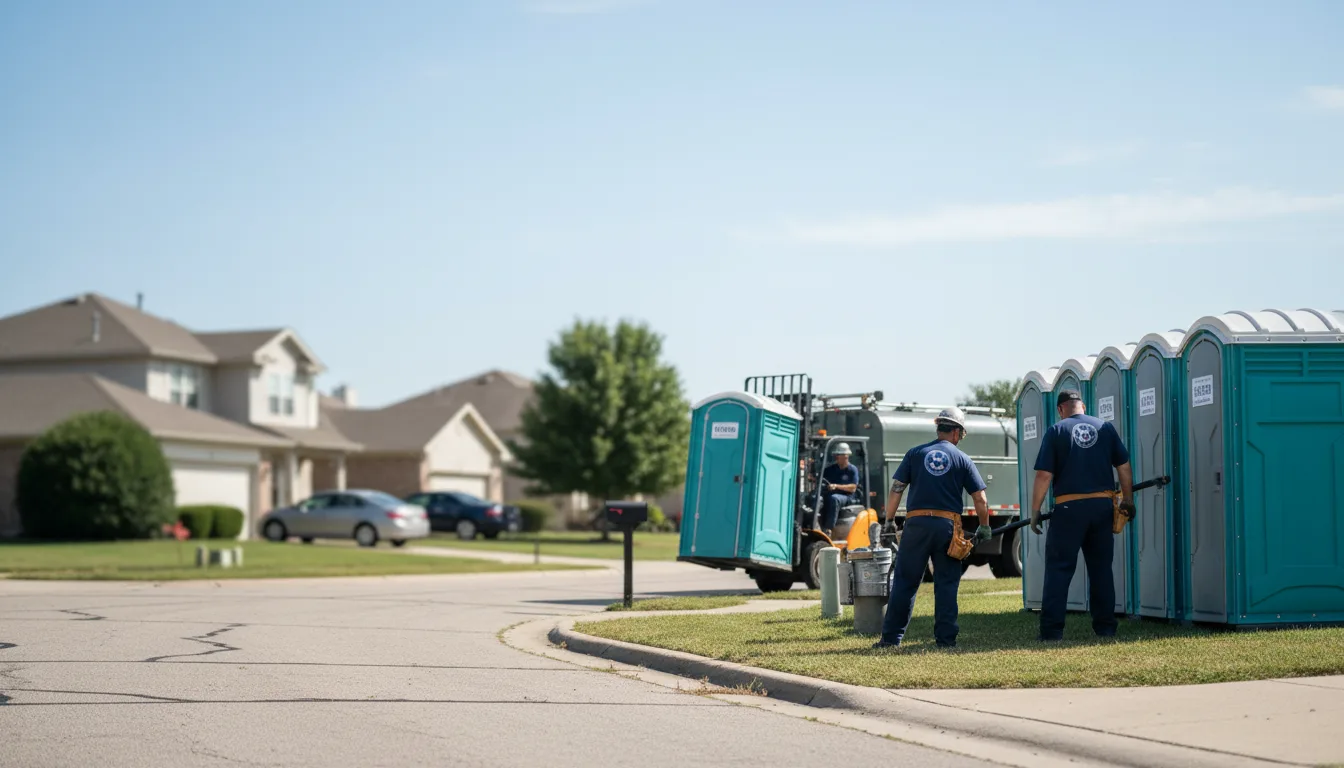Porta Potty Rental in Sheffield, TX near me